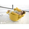 Fauteuil Moon FAMA relax pivotant et à bascule